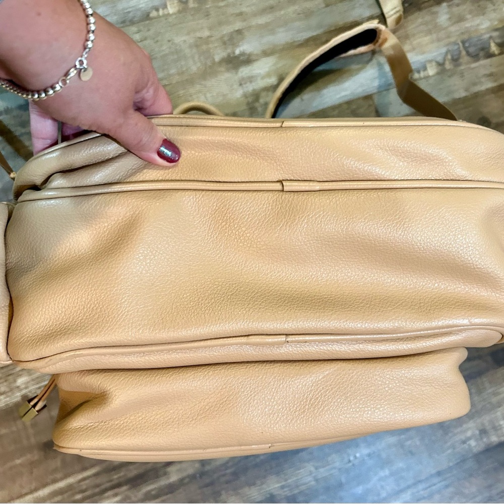 Jujube Million Pockets Backpack Vegan Leather Beige - Picture 11 of 15